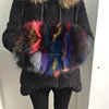 Wholesale Modern Cute Handbags Fox Fur Lady Shoulder Bag With Long Chain Tote Bags
