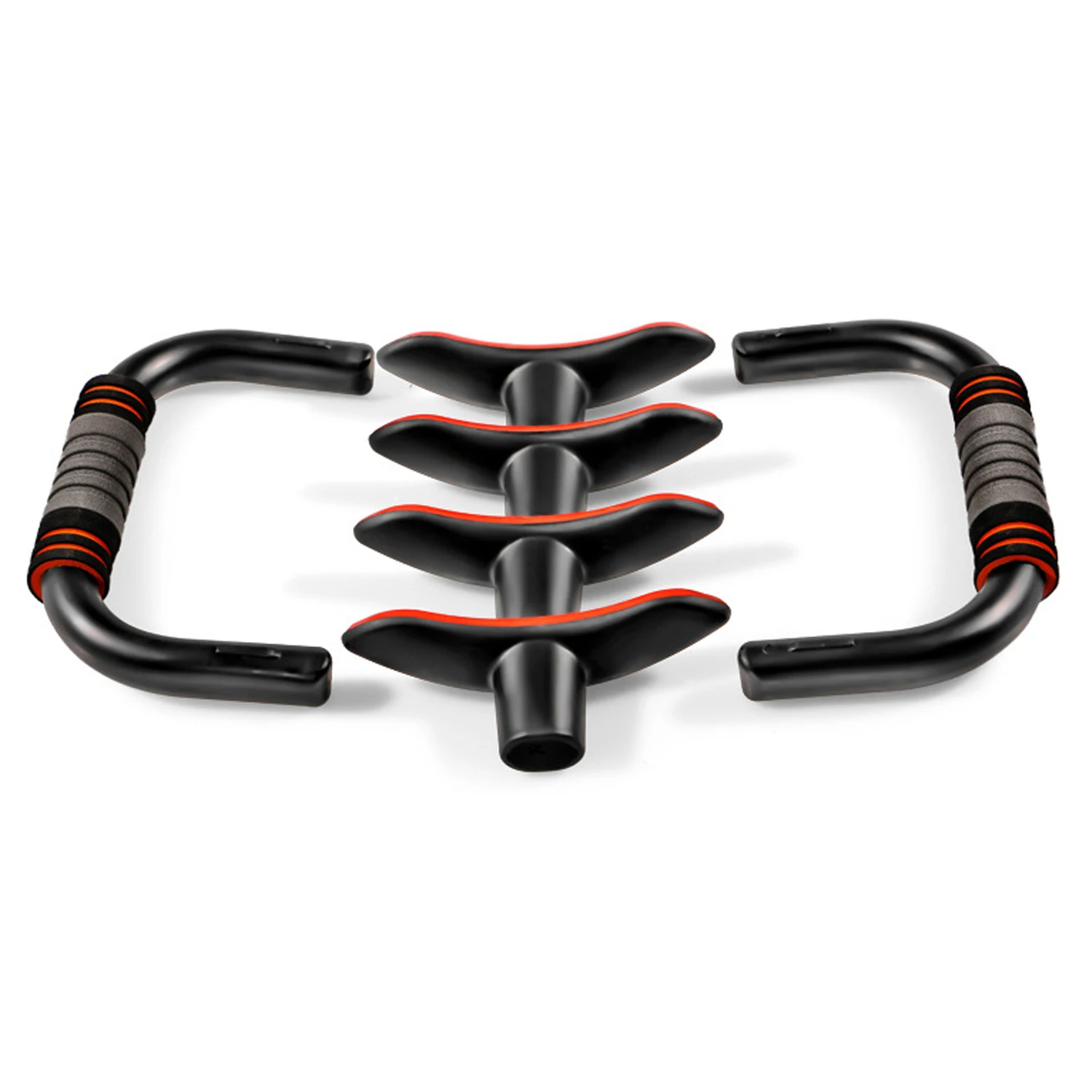 Chromed Push Up Bar With Foam Handle Home Use Arm Training Pull Up Bar