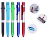 Inexpensive Stylus Pen with holder 4 in 1 mobile phone smart stylus touch holder pen cleaner