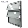 Decorative aluminum awning window design replacement windows customized size