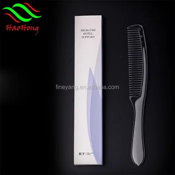 Factory Wholesale Cheap Plastic Flat Top Comb For Brush Thin Thick