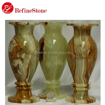 Polished Light Green Onyx Marble Flower Vase Buy Light Green