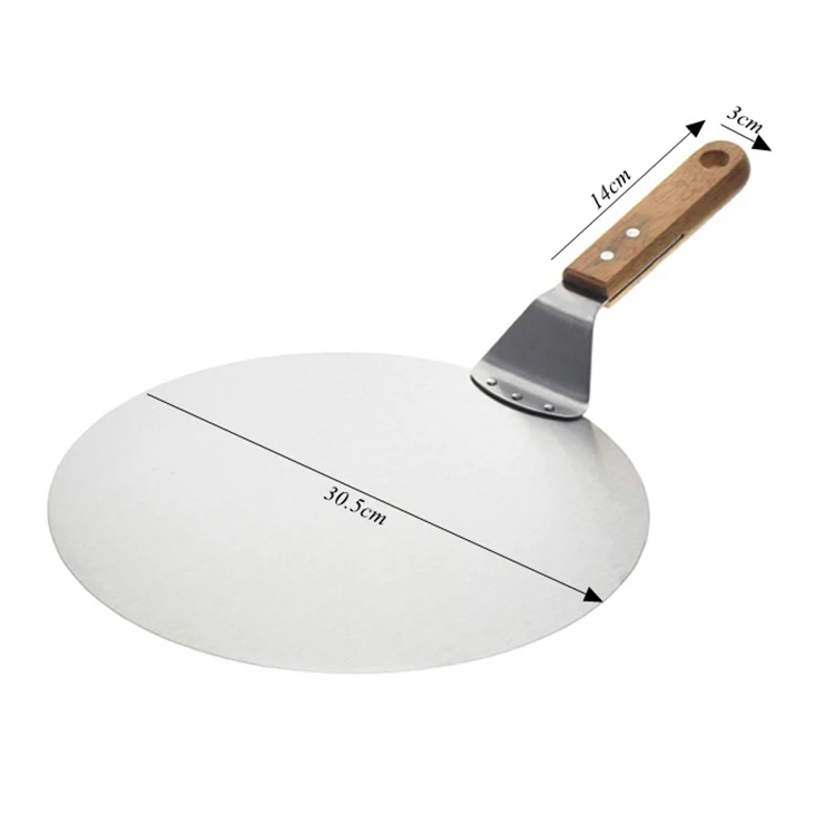 Amazon Top Seller 2018 Home Garden Kitchen  Supply Pizza Tool Long Wooden Handle Anti-  scalding Pizza Shovel