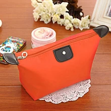 Hot Sale Lady MakeUp Pouch Cosmetic Make Up Bag Clutch Toiletries Travel Kit Jewelry Organizer Casual