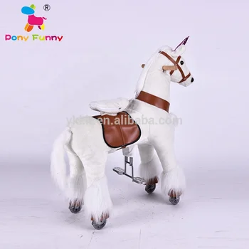 animal riding unicorn