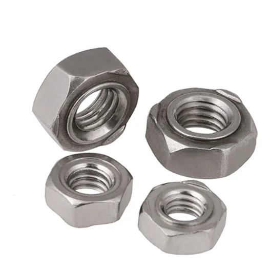 M6 Hex Weld Nut / Zinc Plated With Din929 Buy Hex Nut,M6 Nut,Weld Nut