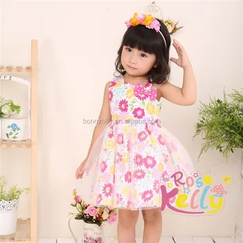 Summer Flower Cotton Frock Designs Carters Baby Clothes Baby