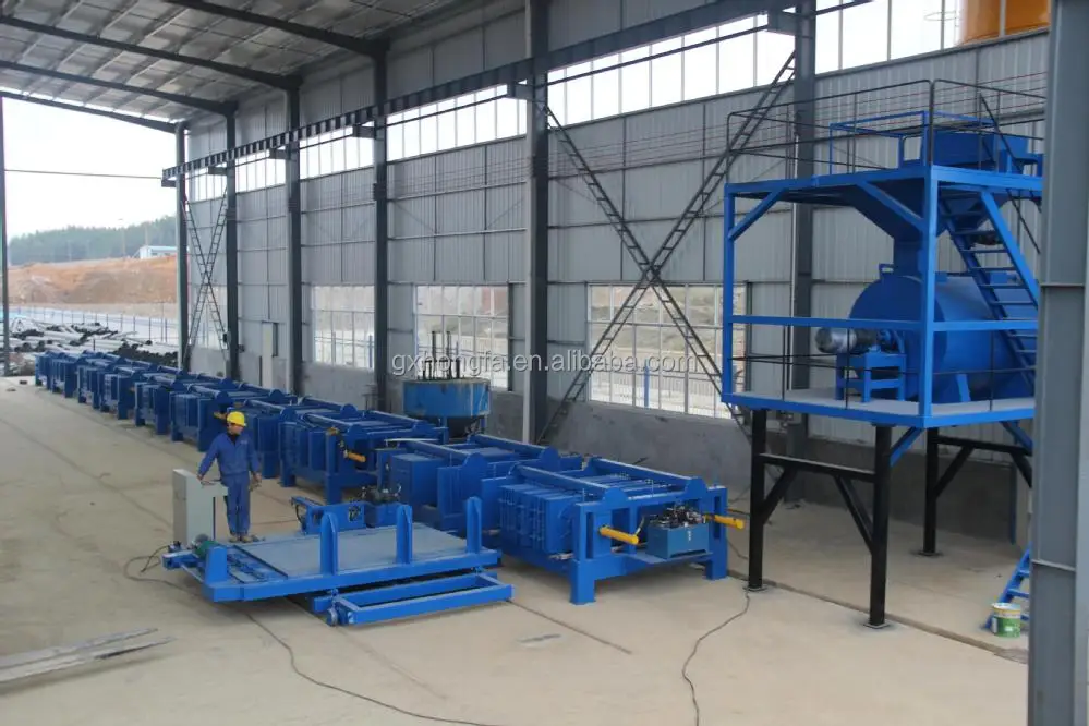 Precast Concrete Wall Panel Making Machine - EPS Cement Sandwich Wall ...