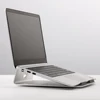 2019 best Aluminum portable adjustable portable standing laptop computer keyboard stand desk table mount