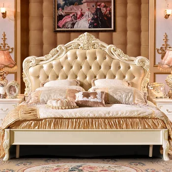 Royal Bedroom Furniture Set View Luxurious King Bedroom Furniture Sets Hongwei Product Details From Foshan Hanbang Furniture Co Ltd On