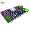 China huge Colorful Indoor Jump trampoline park Jumping zone suitable for kids teenage and adult