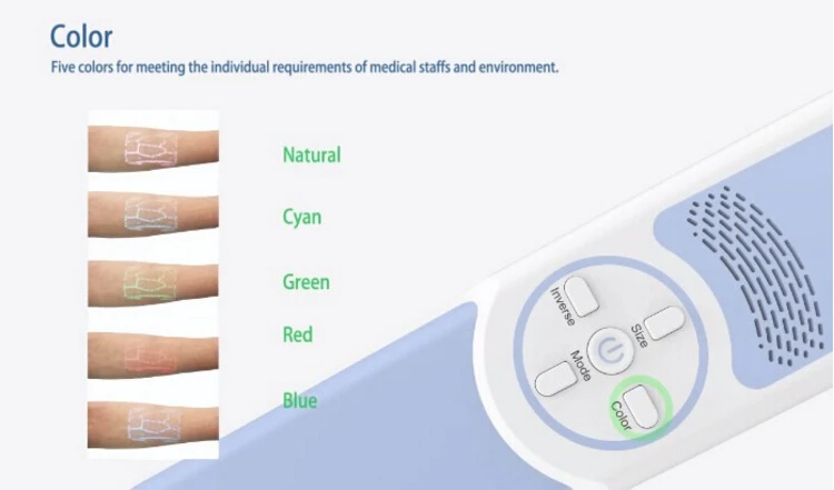 VS-400 Handheld Vein Finder Handheld Vein Illumination Viewer China Handheld Vein Finder