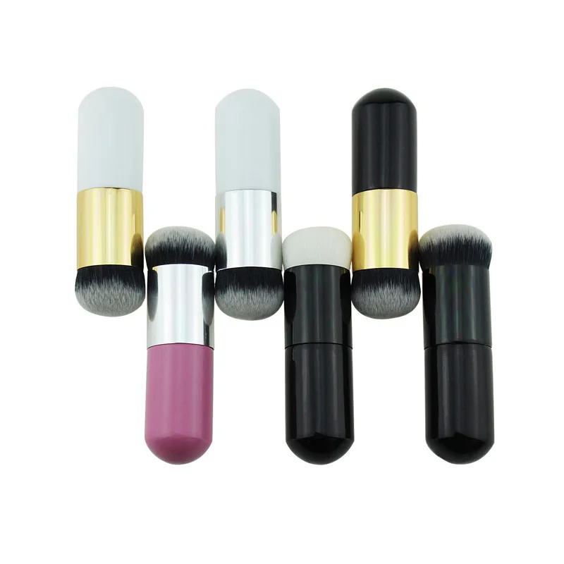 Eco Luxury Professional Free Sample Cylinder Rose Gold Ferrules Kit Beauty Makeup Brush Set