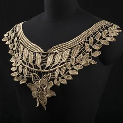 hand embroidery lace collar