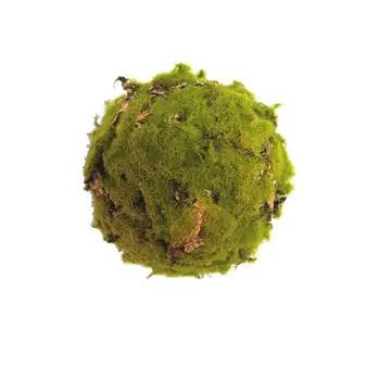 Artificial Moss Ball Wholesale Green Moss Ball For Garden