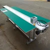 factory price aluminum profile section pvc conveyor belt small production line with working table