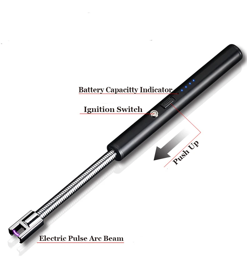 led battery indicator bbq jato de plasma for LIGHTERS