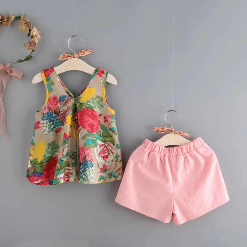 Flower Baby Girl Fashion Clothing Sets