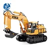 Bemay Toy 2019 NEW 2.4 G 1:45 Scale 7 Channel Remote Control Simulation Truck RC Excavator Metal Toy