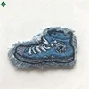 Canvas Shoes Embroidery Fabric Fashion Patch Embroidered