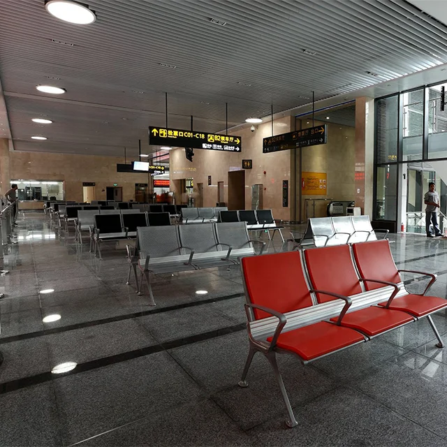 Modern Room Medical Office Waiting Chairs For Salon Pu 3 Seater Modern Room Medical Office Waiting