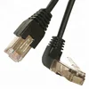 High quality Cat5 RJ45 connector Male to Down / Up angle Male 90 Degree Ethernet Cable RJ-45 Lan internet