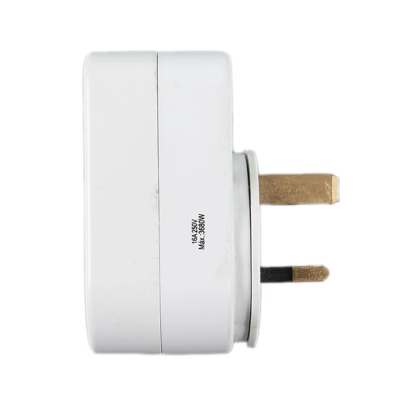 Ue02 British England Uk Plug 5v 2.1a Usb Output Power Adapter Travel Charger 2 Usb Port Socket