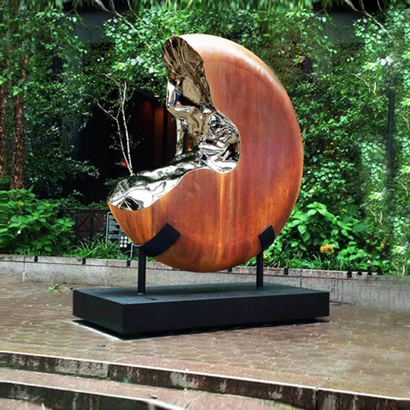 Popular Art Design Garden Ornament Rustic Metal Outdoor Sculpture Buy