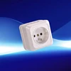 YW-1806-F Switch French wall socket/ Euro socket with earthing