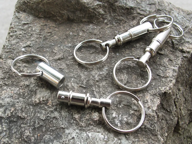 High Quality Double-head Detachable Key Ring Quick Release Key Ring Edc