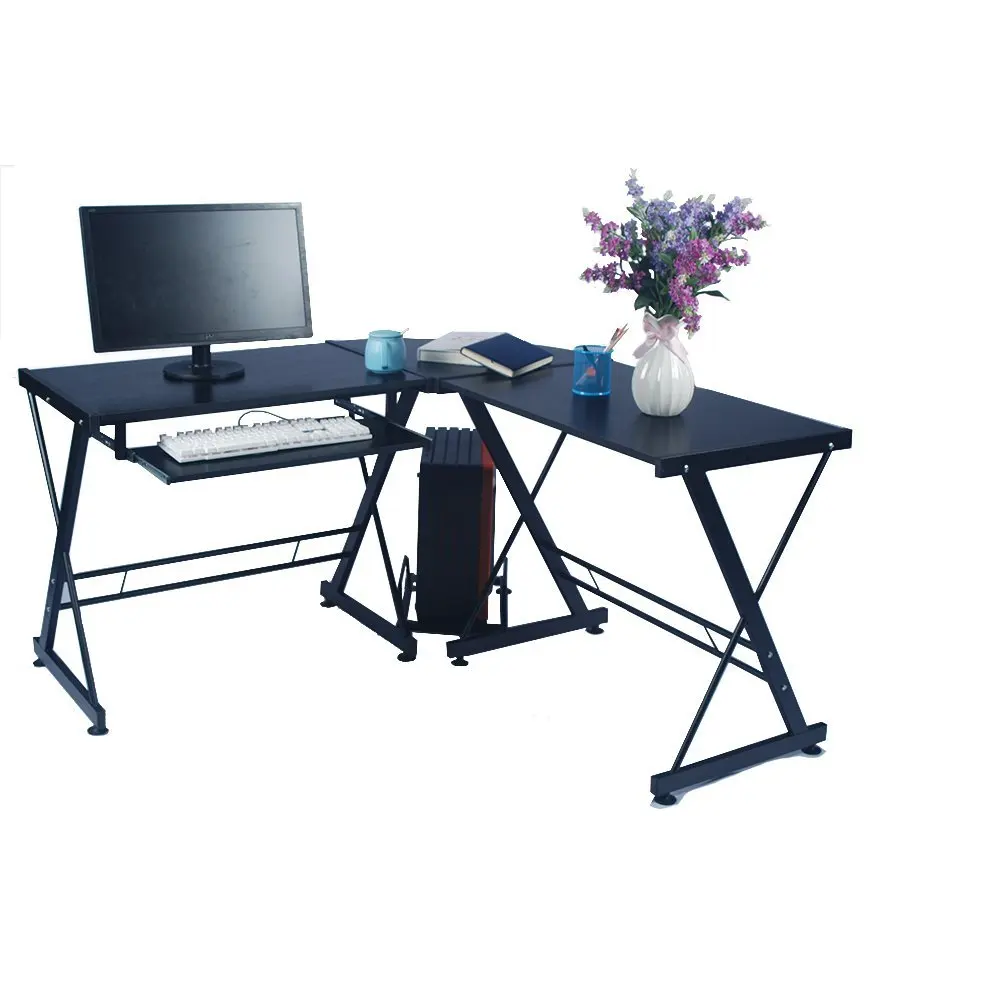 Buy L Shaped Computer Desk Contemporary Laptop Workstation Perfect