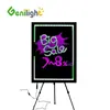 Hot sale diy sign display led illuminated message board led lighting writing and message board