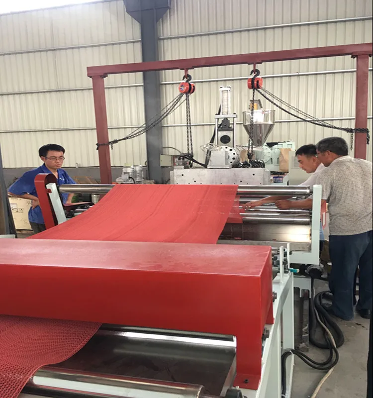 Pvc Anti Slip Extrusion Machine Pvc S Type Mat Making Machine Buy Pvc