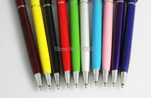 Metal 2 In 1 Capacitive Screen Stylus Pen Pens Touch Pen For IPAD IPHONE Tablet PC