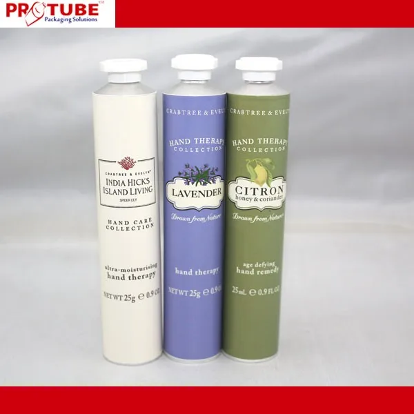 aluminum tubes for cosmetic with octagonal cap