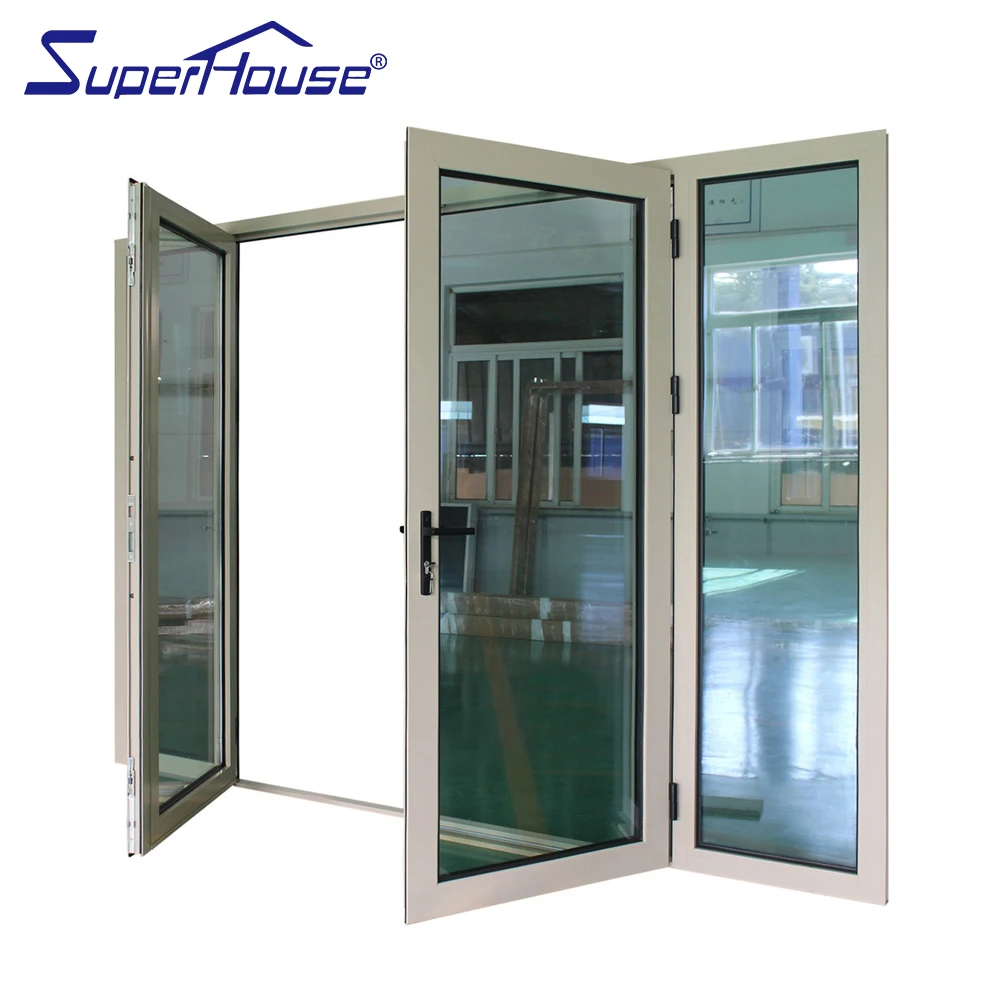 Double panel hinges door for office commercial building