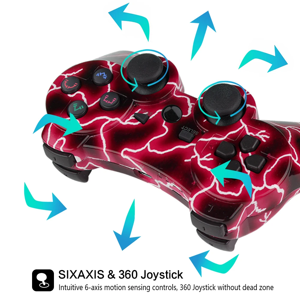 Wireless Game Controller Ps3 Joystick Remote Control For Playstation 3