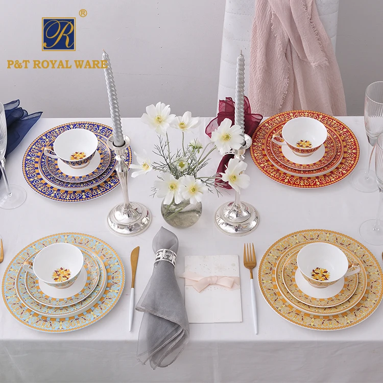 New Design cheap kitchen dinner sets wholesale dinner set for wedding party