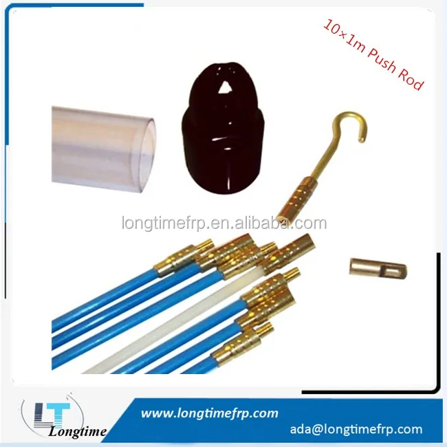 10 X Cable Access Kits 1m Electricians Puller Rods Wires Push Rod Push