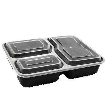 3 Compartment Microwave Safe Food Container With Lid Divided Plate 3 Compartment Microwave Safe Food Container With Lid Divided Plate Bento Box Lunch