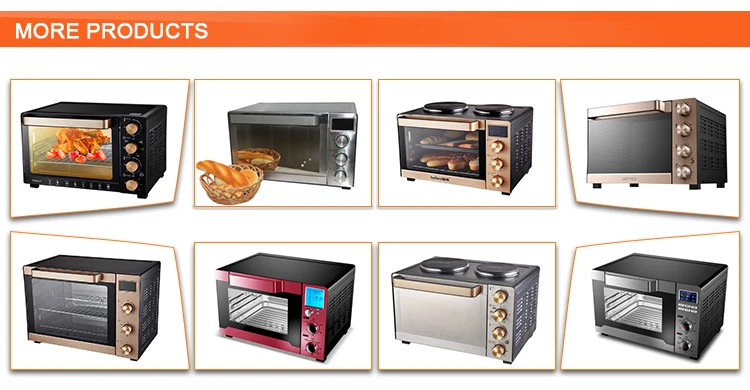 Newest Design 30L 35L 45L 60L 120V Countertop Toaster Baking Oven Big Digital Portable Electric Mini Oven For Home