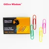 six kinds of candy color stainless steel paper Clip for school and office