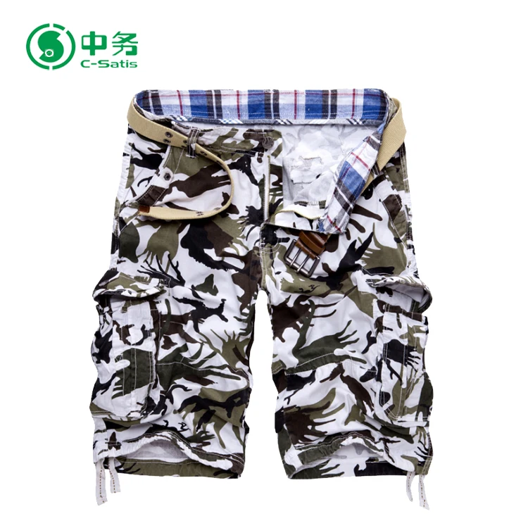 camouflage half pant