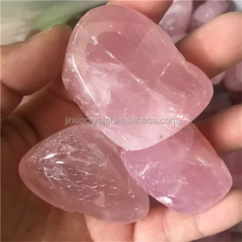 rose quartz polished stone