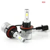 LED Headlight Bulbs Conversion Kits H4 H13 9004 9007 HI-LO Beam 8000LM 72W S2 LED FOG Driving Light Car COB led Headlight Bulb