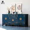 Wooden furniture Dining Room Storage Multi-functional custom furniture Vintage Distressed Paint customized Sideboard