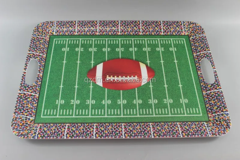 20inch Melamine Rugby Tray Food tray