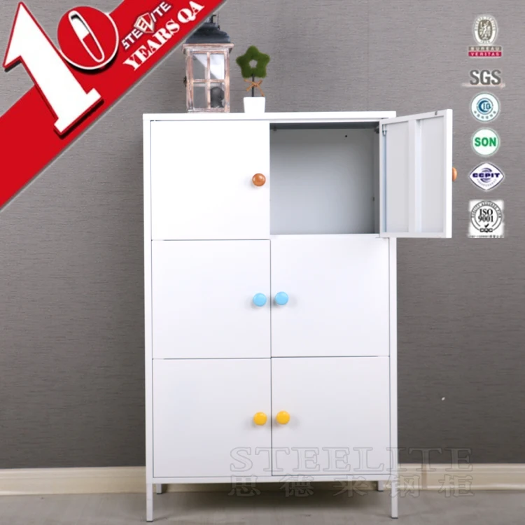 New Product Retro Style Steel Baby Cupboard Clothes Cupboard Design