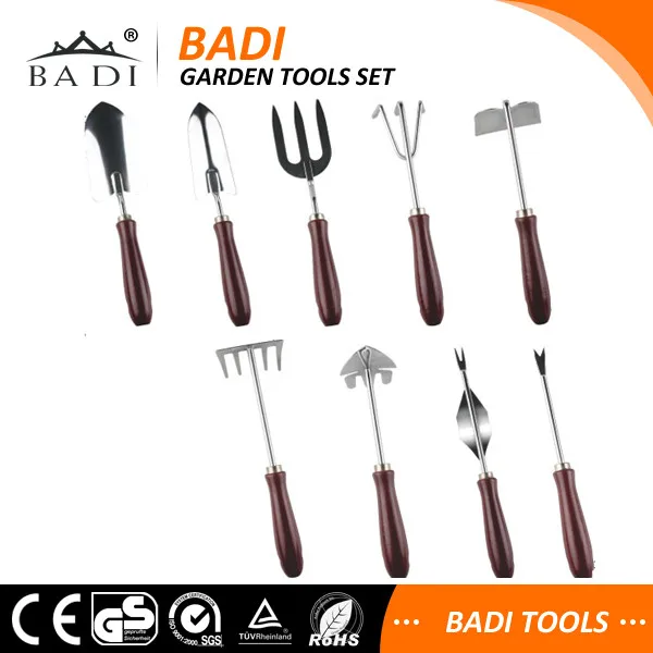 9 Pieces Different Kinds Of Names Of Gardening Digging Tools