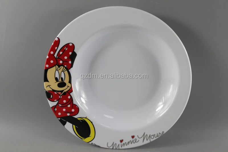 Factory supply good quality melamine deep dish 9inch